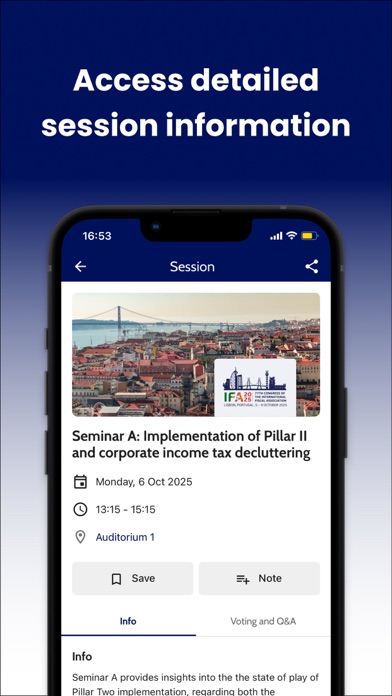 IFA App Screenshot