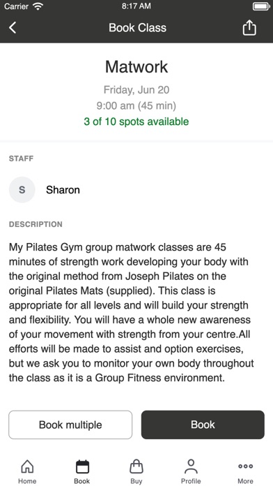 App screenshot