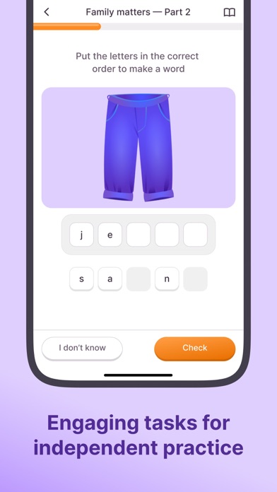 All Right: English school iPhone screenshot 4 - Education app