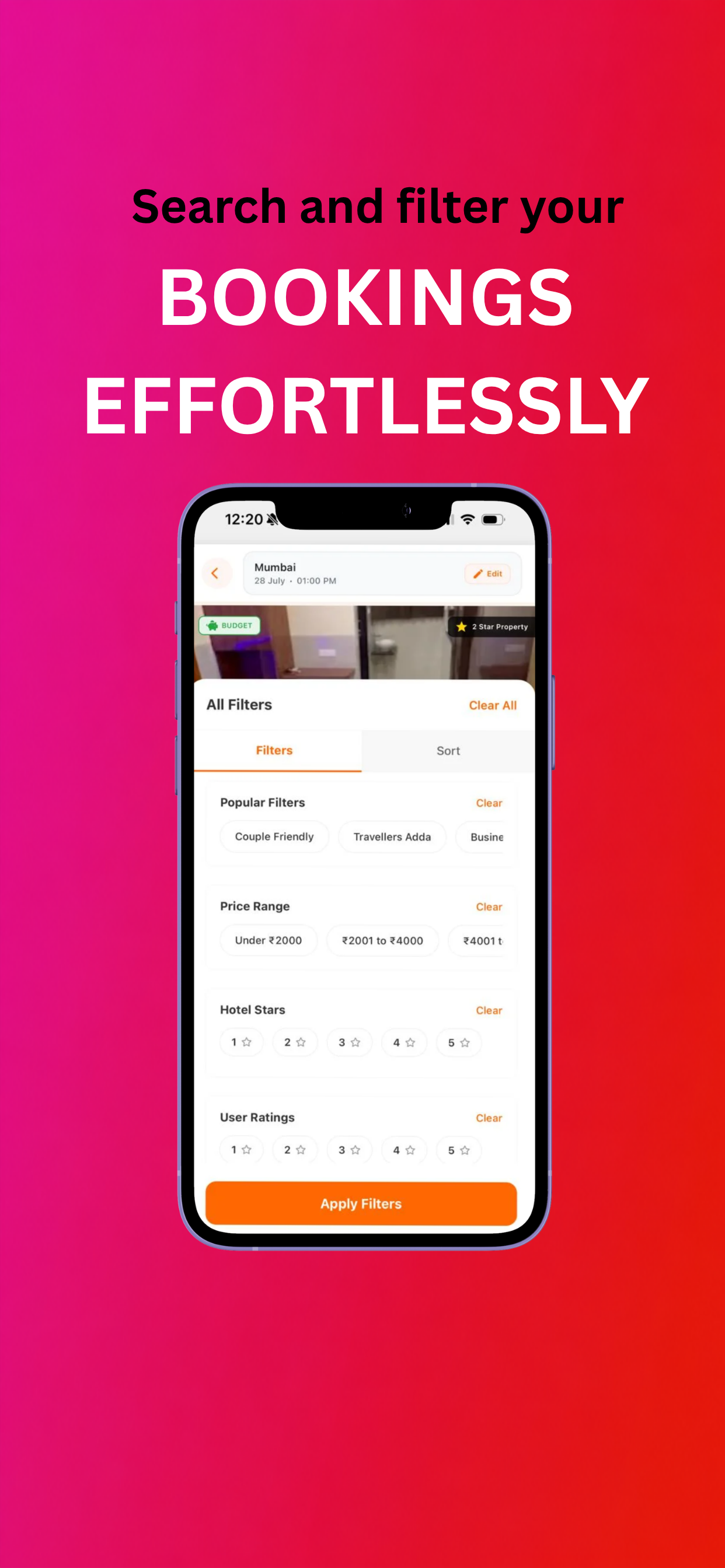 Hourly Rooms: Hourly Hotel App screenshot 7