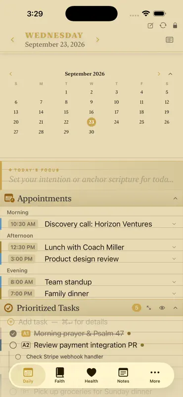 Covenant Planner screenshot 1 of 10