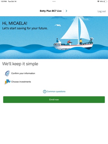 App screenshot