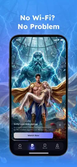 Скриншот VibeShort: AI Comic Dramas на iPhone 3
