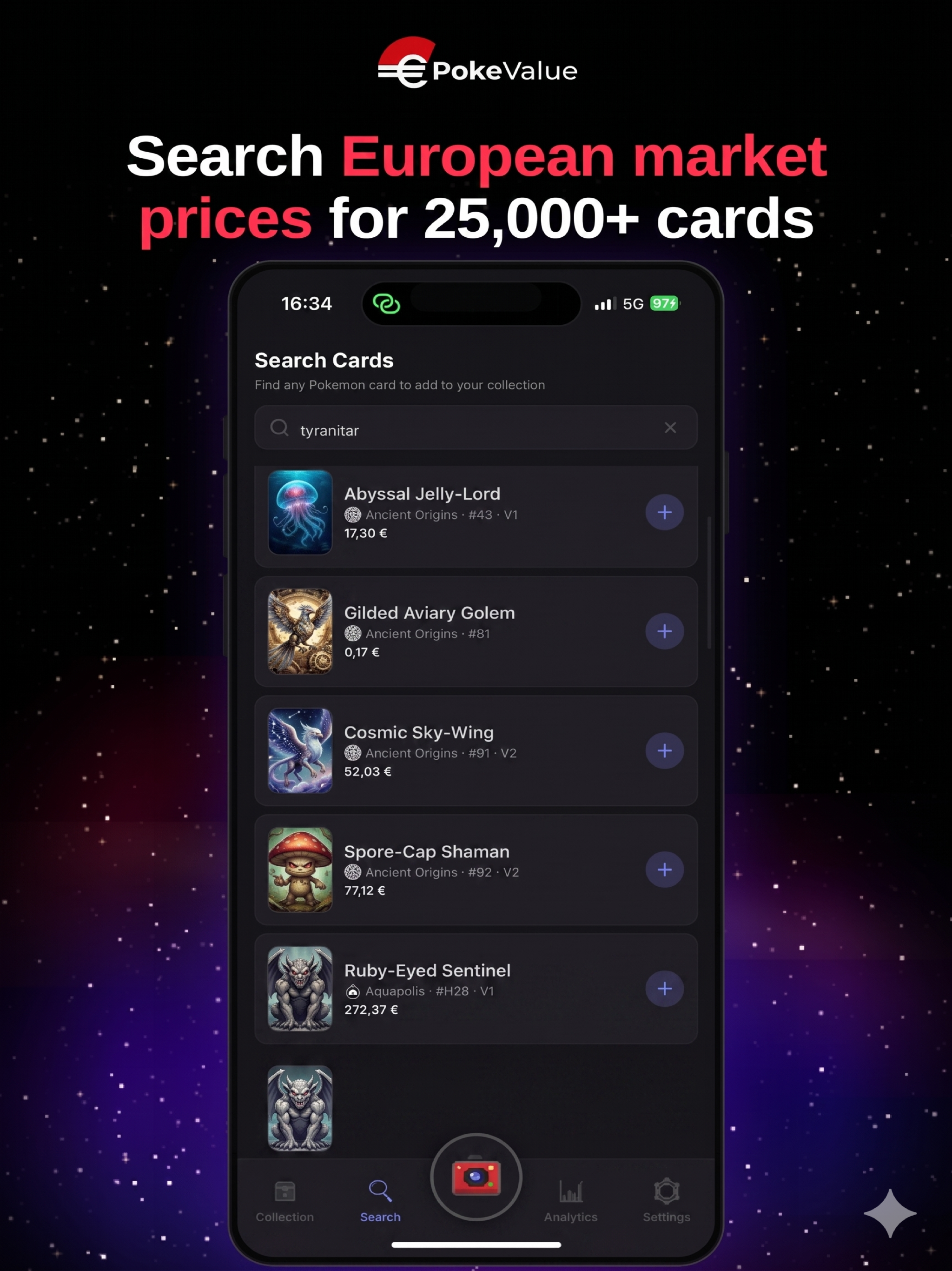 CardValue - TCG Value Scanner