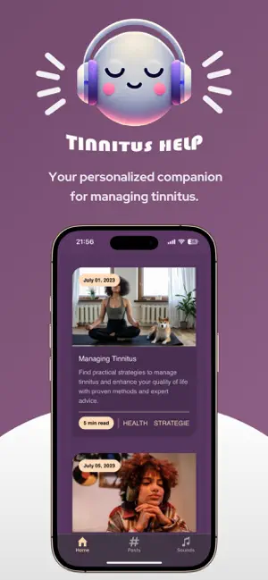 Tinnitus Help App screenshot 1