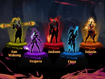 Shadow Hunt: Idle Survival RPG iPad screenshot