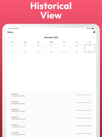 Baby Kick Counter & Timer iPad screenshot