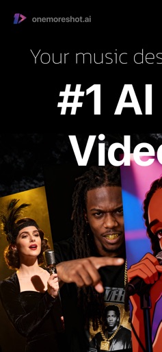 AI Music Video Generator - 1MS screenshot