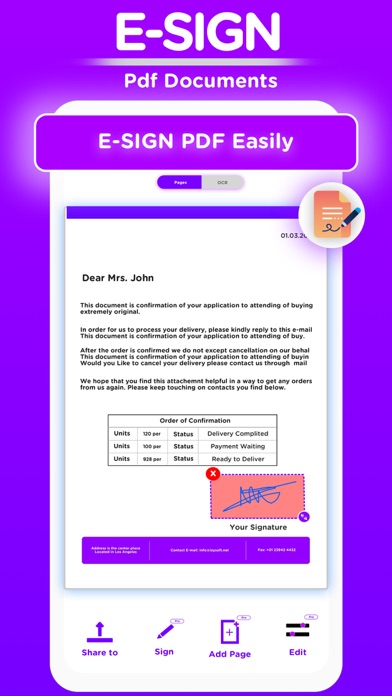 Screenshot 3 of PDF Scanner App - XScanner App