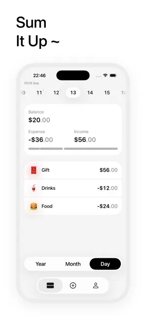 Sumlet - Expense tracker screenshot 2