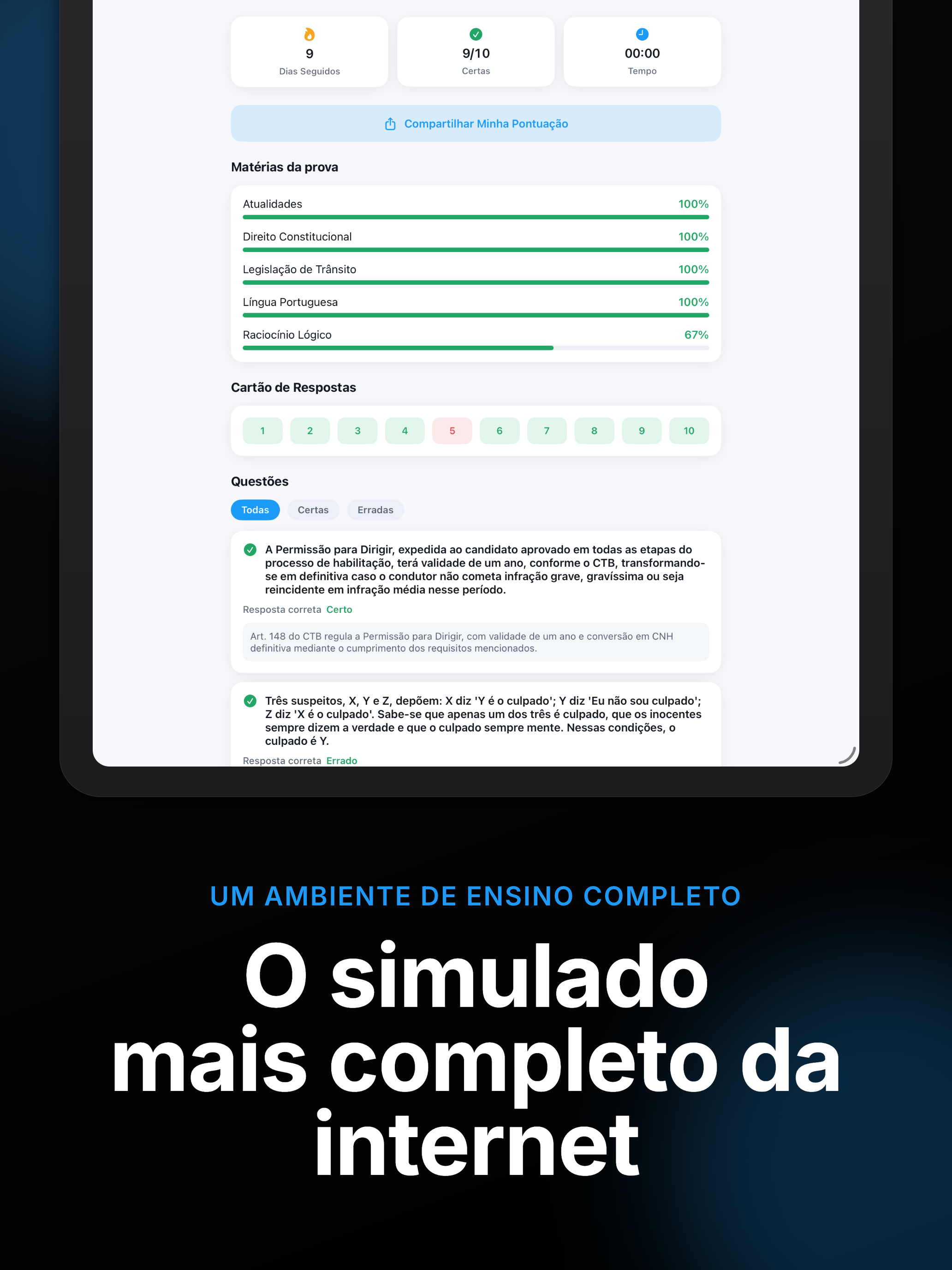 PRF Exam Prep 2026: Brazil screenshot 9