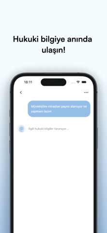 Justly - Hukuk Asistanı iPhone screenshot