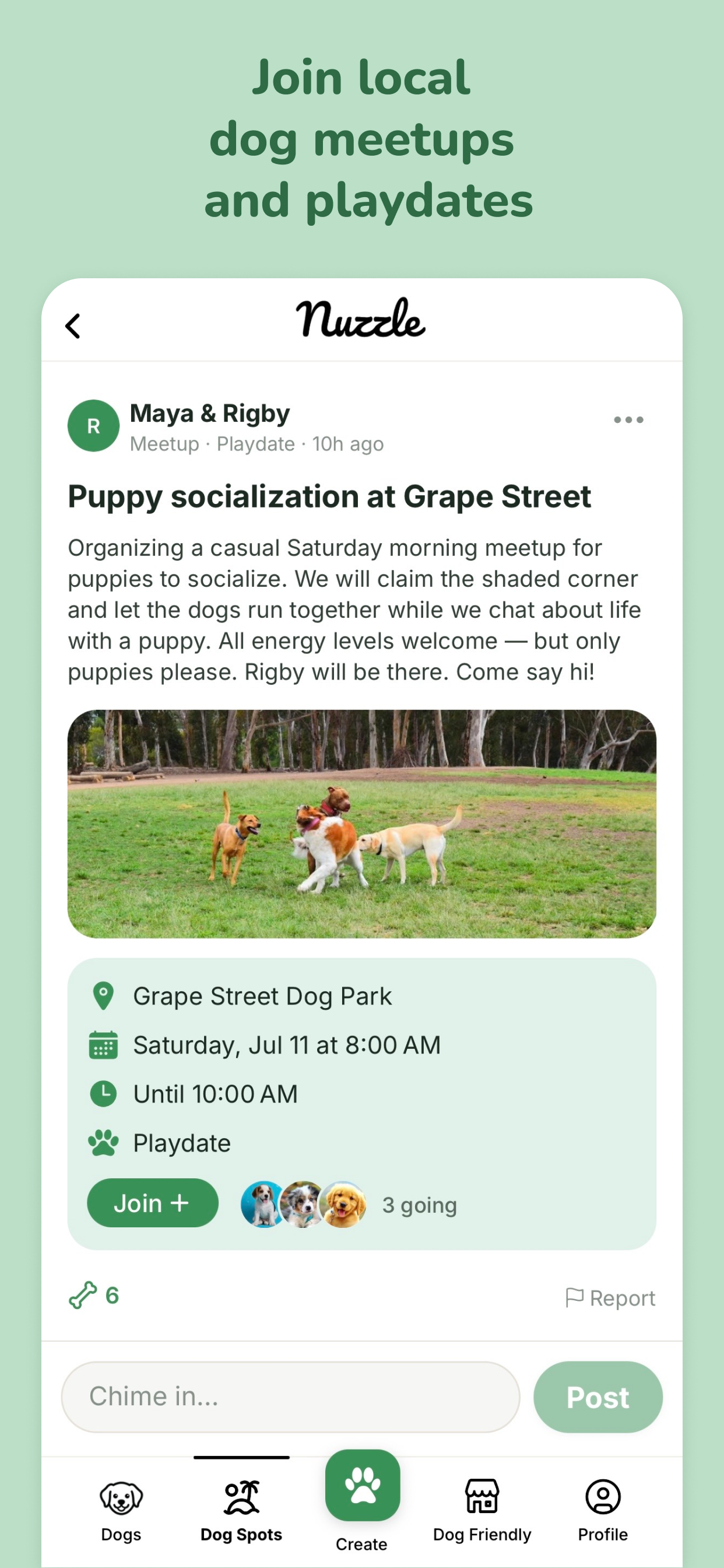 Nuzzle – Local Dog Communities screenshot 4
