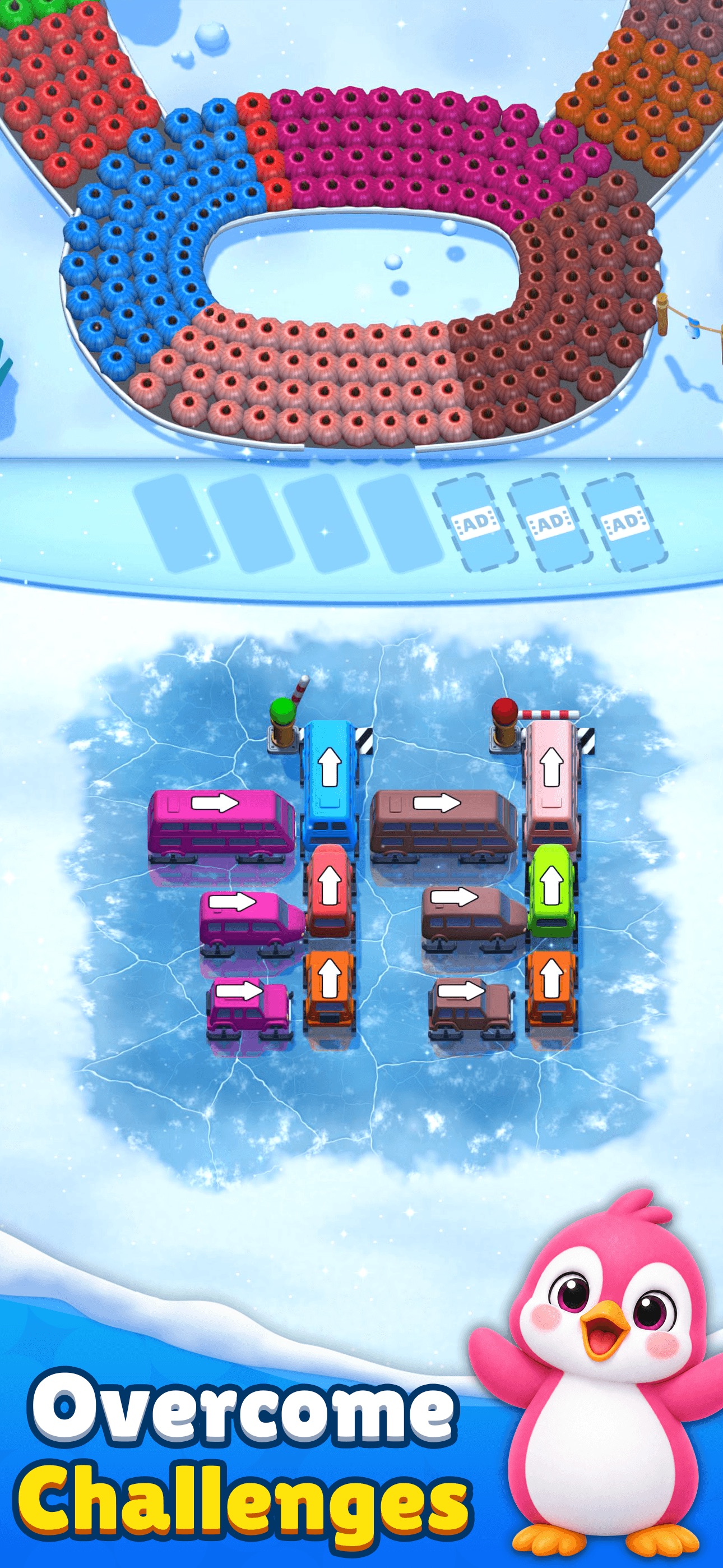 Screenshot 3 of Bus Flow Master - Penguin Trip