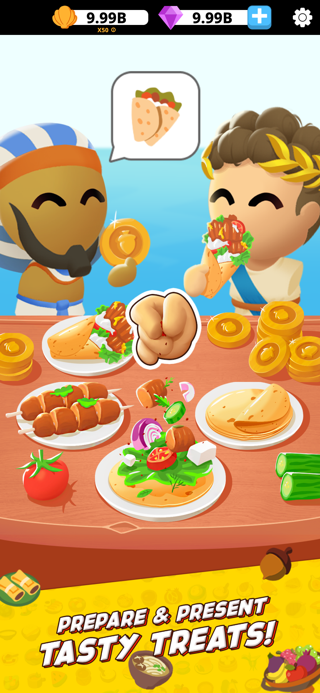 Idle Eras Bar: Food Tycoon screenshot 8