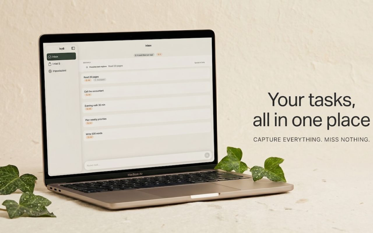 Ivy6: Daily Focus Planner