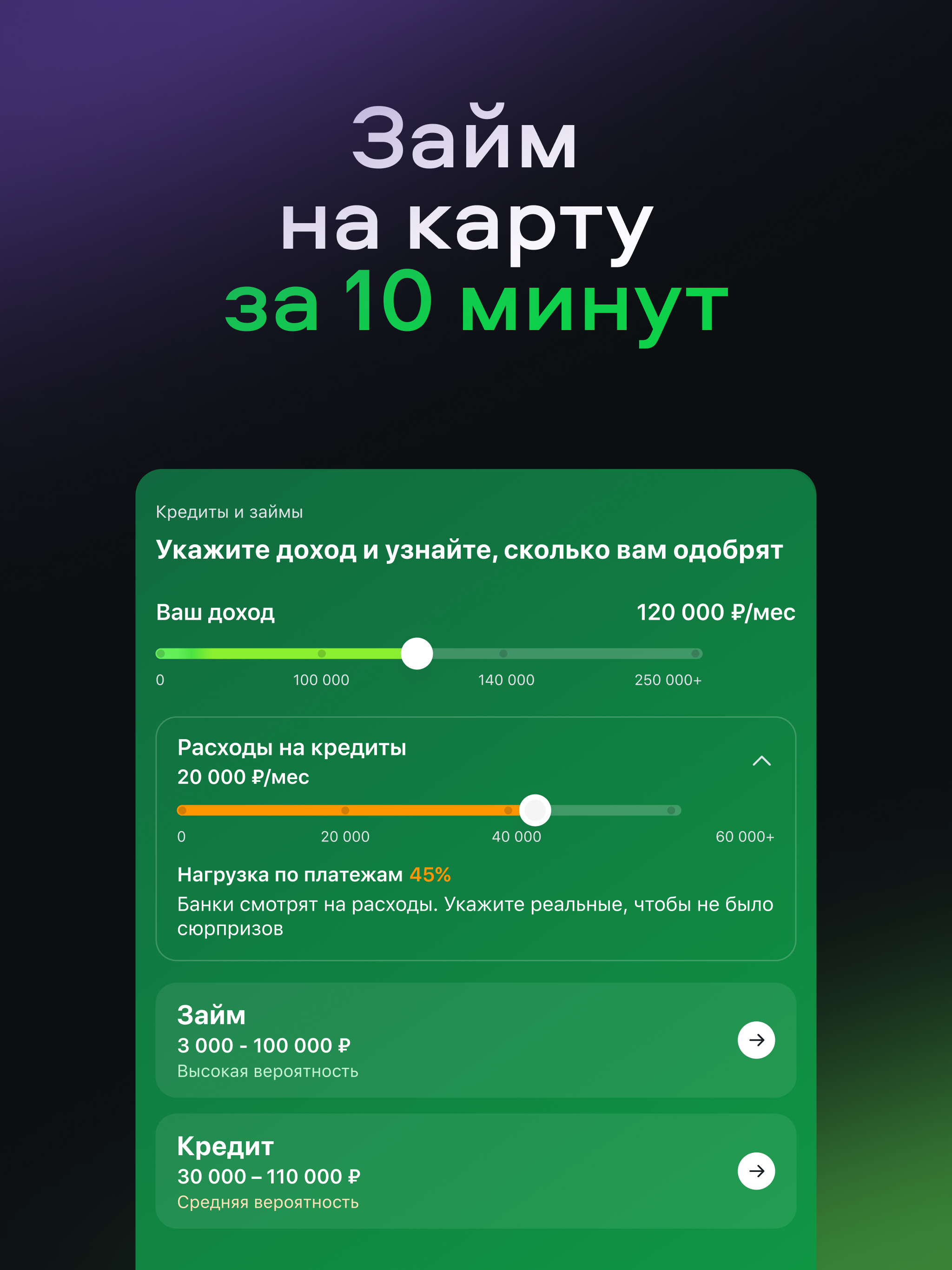 Сравни. Кредит, ОСАГО, Займы