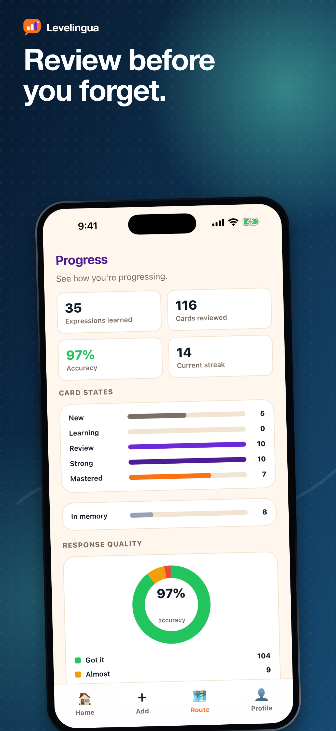 Levelingua screenshot 5