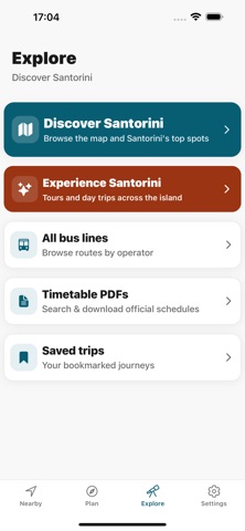 Santorini Bus Screenshot 1 of 6