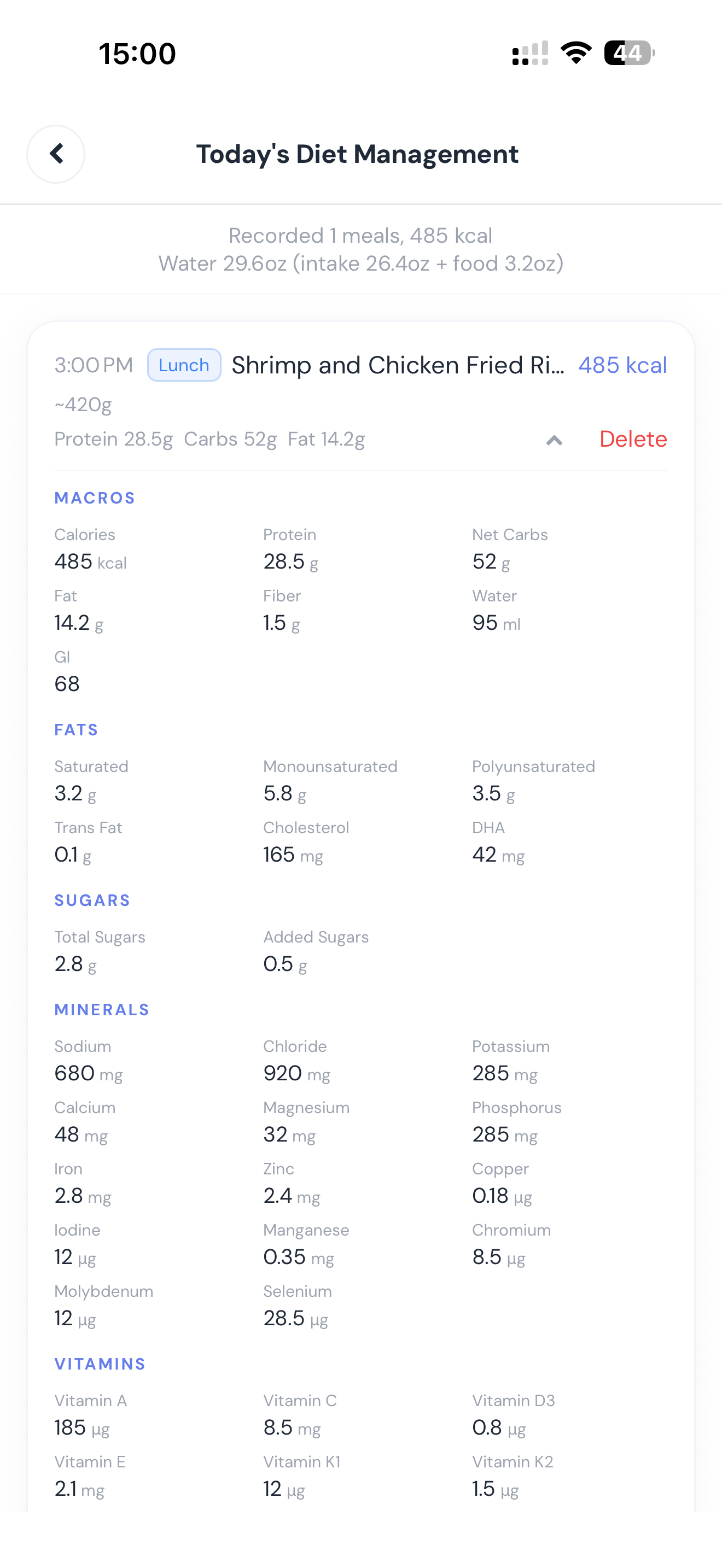 AI Nutrition Coach - Delemma screenshot 8