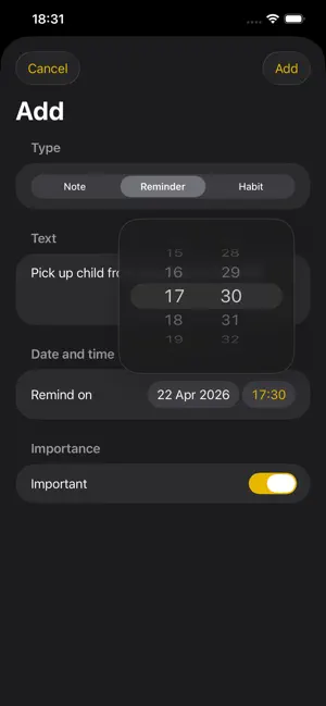 SpeakNote: Voice Reminders screenshot 2