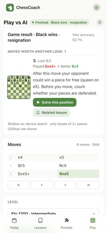 ChessCoach - Learn Chess Screenshot 4 of 6