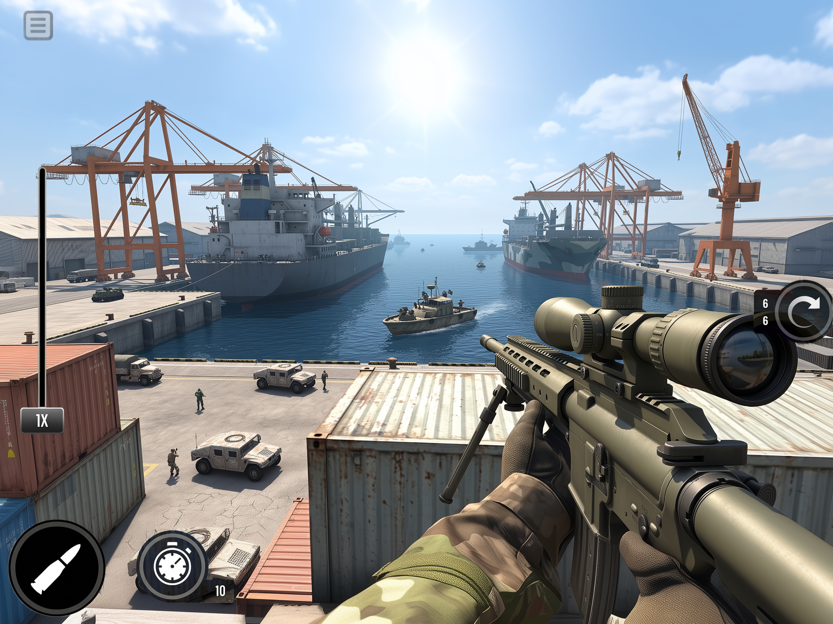 War Sniper: FPS Shooting Game screenshot 10