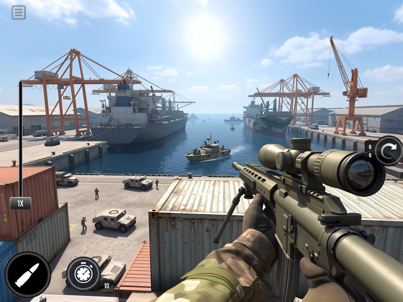 War Sniper: FPS Shooting Game screenshot 10