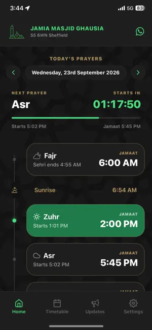 Jamia Masjid Ghausia screenshot 2
