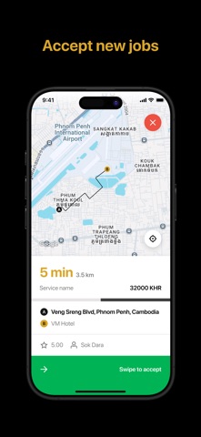 LIMO Ride Driver screenshot