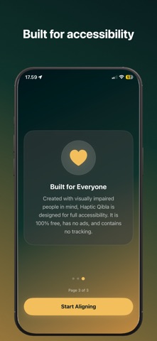Haptic Qibla screenshot