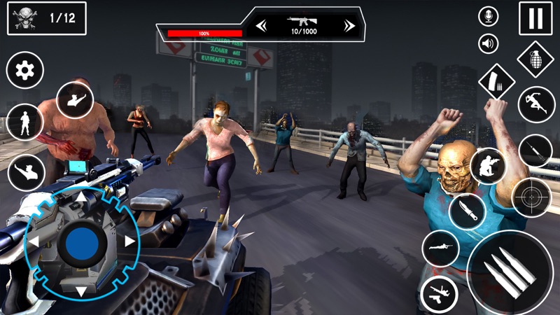 Jogo caça ao Apocalipse Zumbi screenshot 3