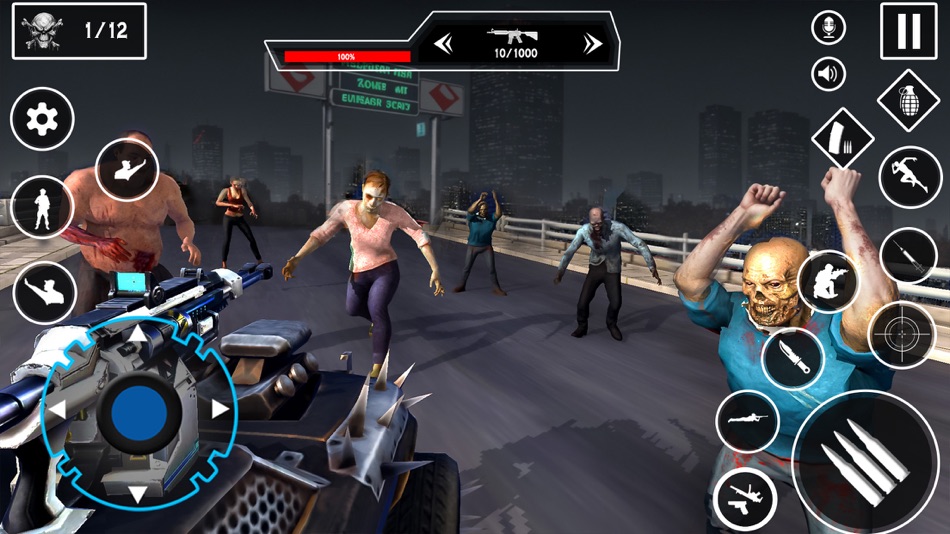 #3. Zombie Apocalypse Hunting Game (iOS) 由: Humbly Business Enterprise LLC