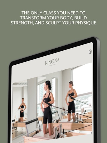 Kinona Pilates Studio iPad screenshot