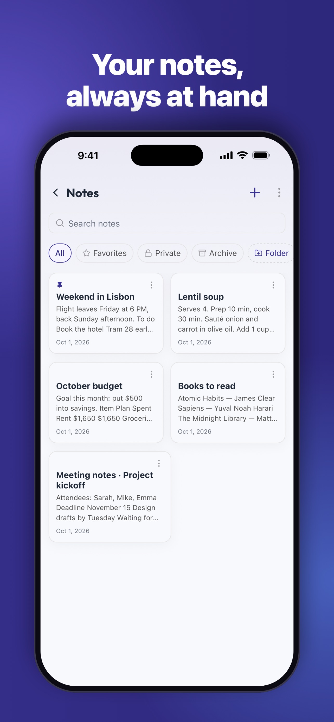Screenshot 7 of Evthi: Notes, Money & Docs