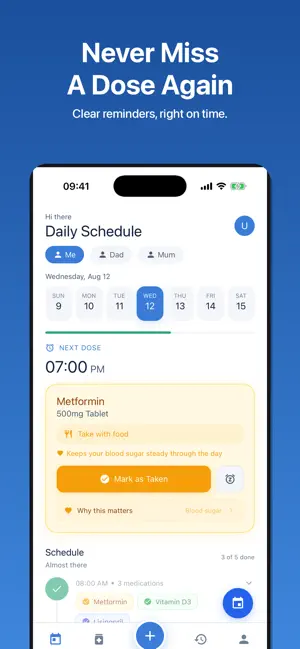 PillPanda: Medication Reminder screenshot 1