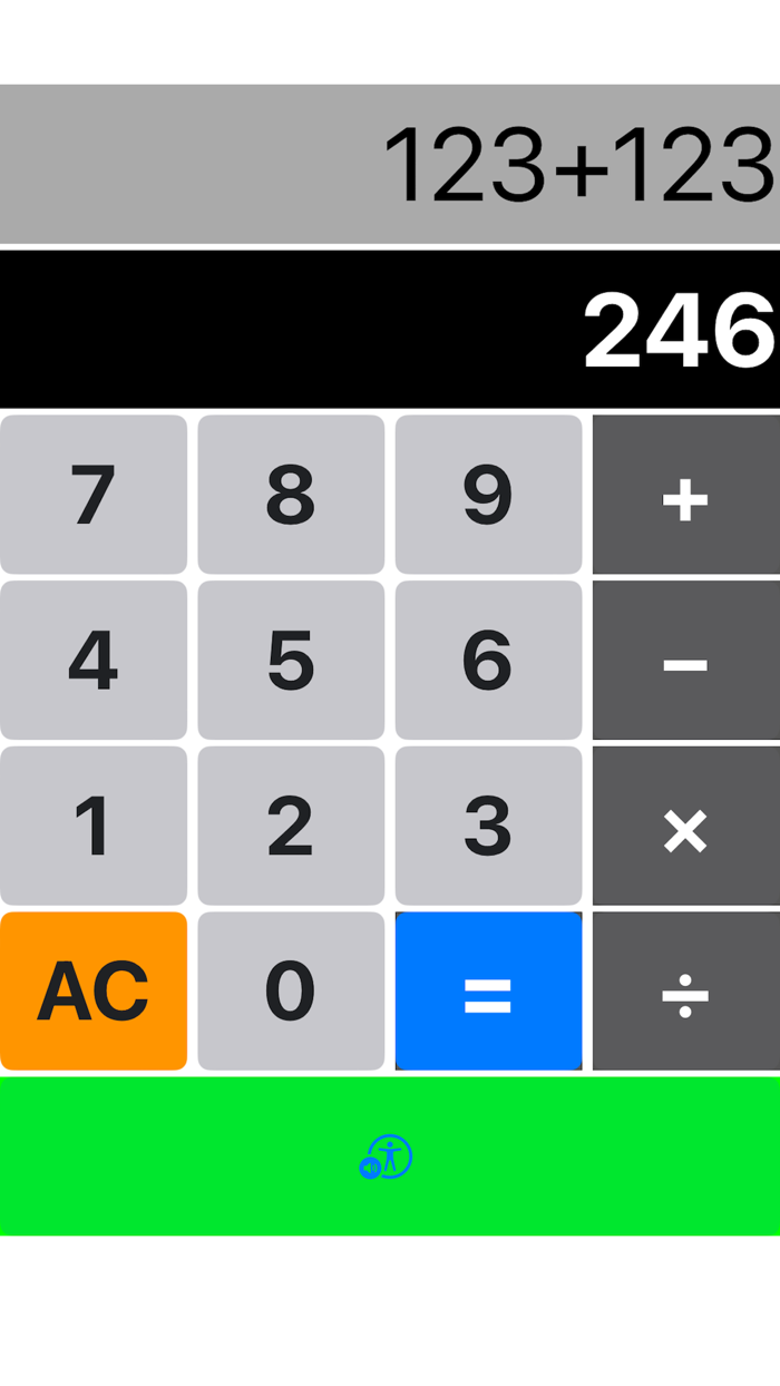 Encouraging calculator