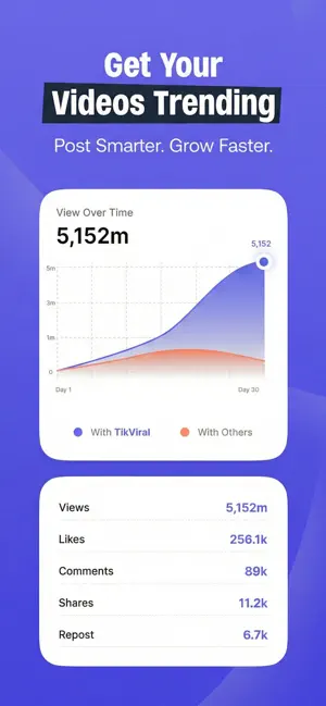 TikViral: Go Viral Video Tools screenshot 1