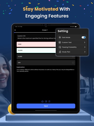 UK Driving Theory Test Prep iPad screenshot