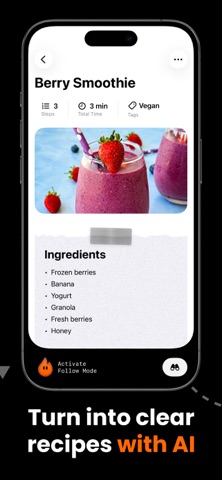 Flamy - Your Recipe Buddy screenshot