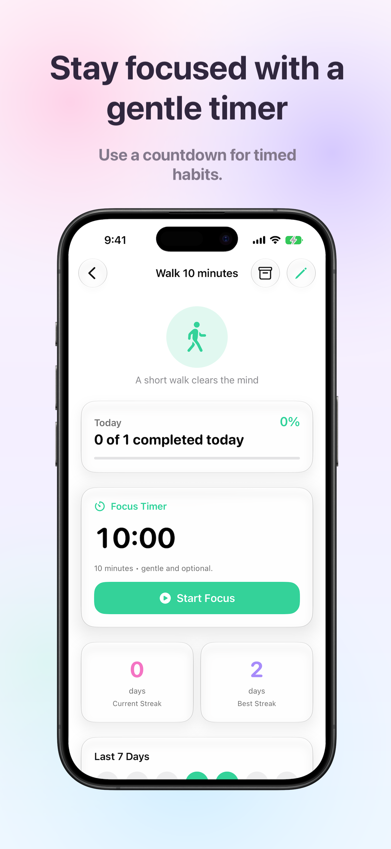 Proudly: Habit Tracker