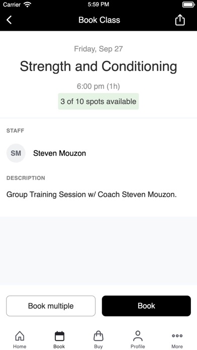 Infinite Vision Sports Academy Screenshot