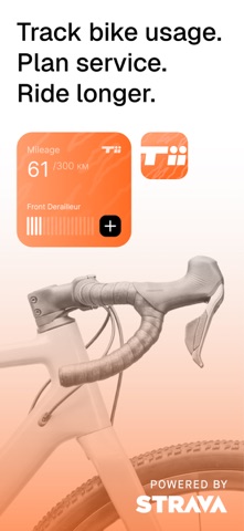 Tiiks: Bike service tracker iPhone screenshot