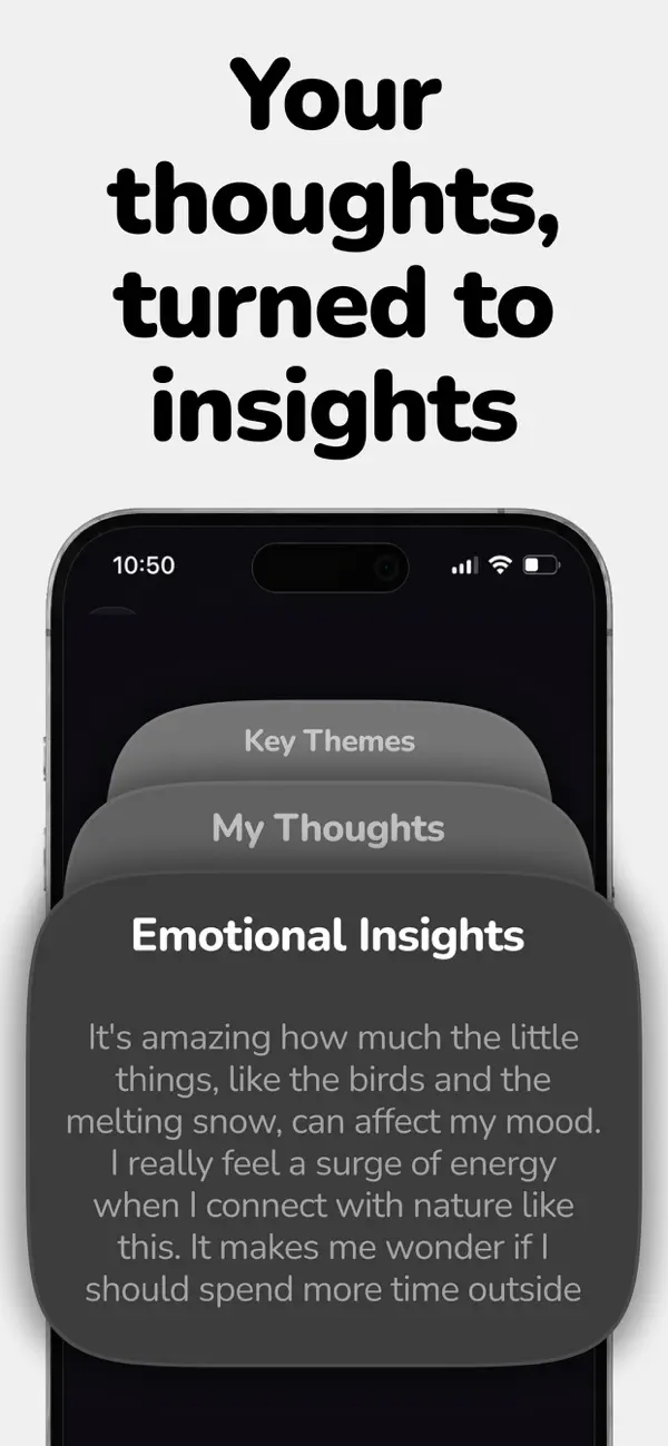 Screenshot #2 pour Journal Prompts AI: Glimmer