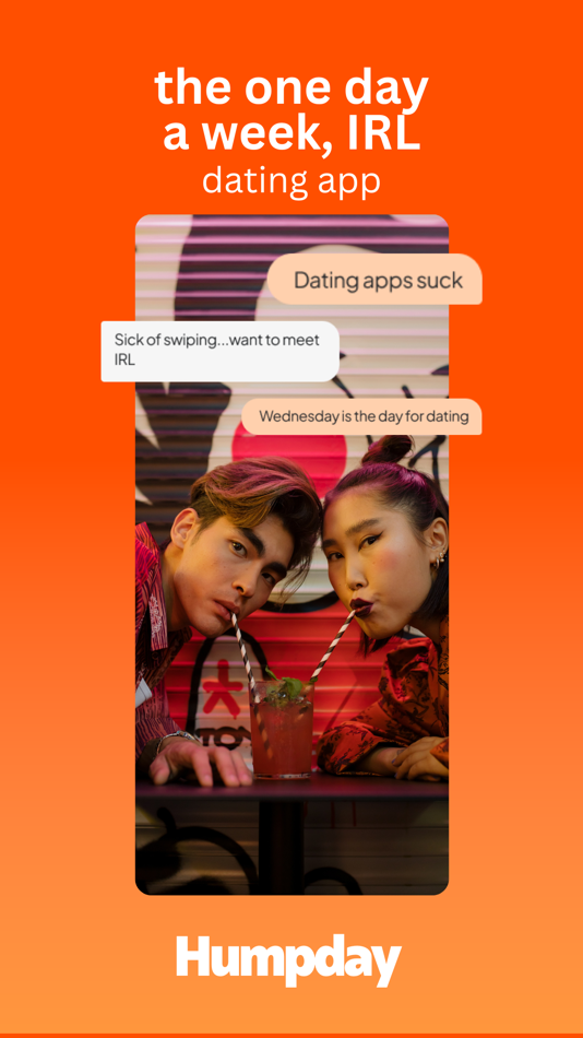 #1. Humpday: Date IRL (iOS) 由: Humpday Dating Pty Ltd