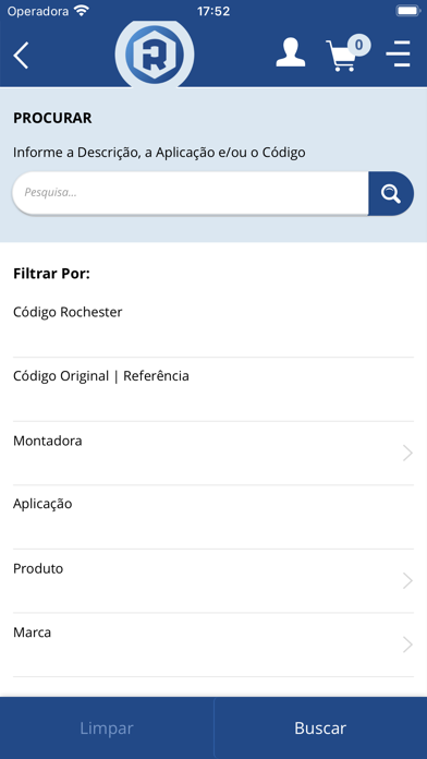 Rochester - Catálogo Screenshot