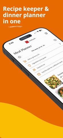 EatStash: Recipe Organizer iPhone screenshot