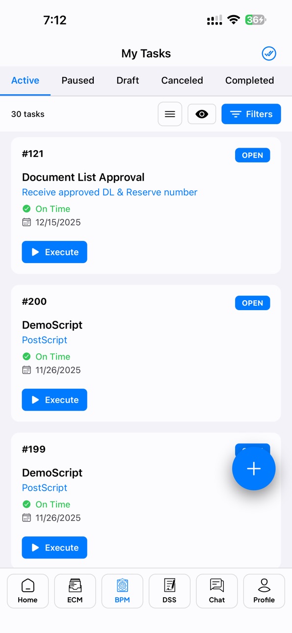 iPhone screenshot