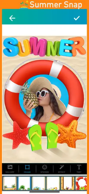 Summer Snap Cam : Beach Bliss screenshot 1