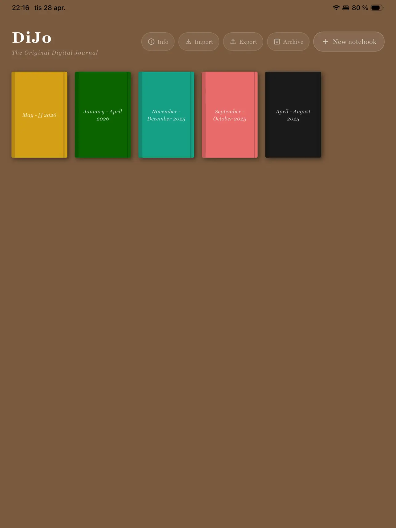 Screenshot #5 pour DiJo Notebooks